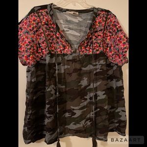 Savanna Jane camo top